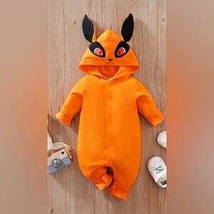 NEW - Yierying Cute Fox Cosplay Anime Costume, Cotton Long Sleeve jumpsuit